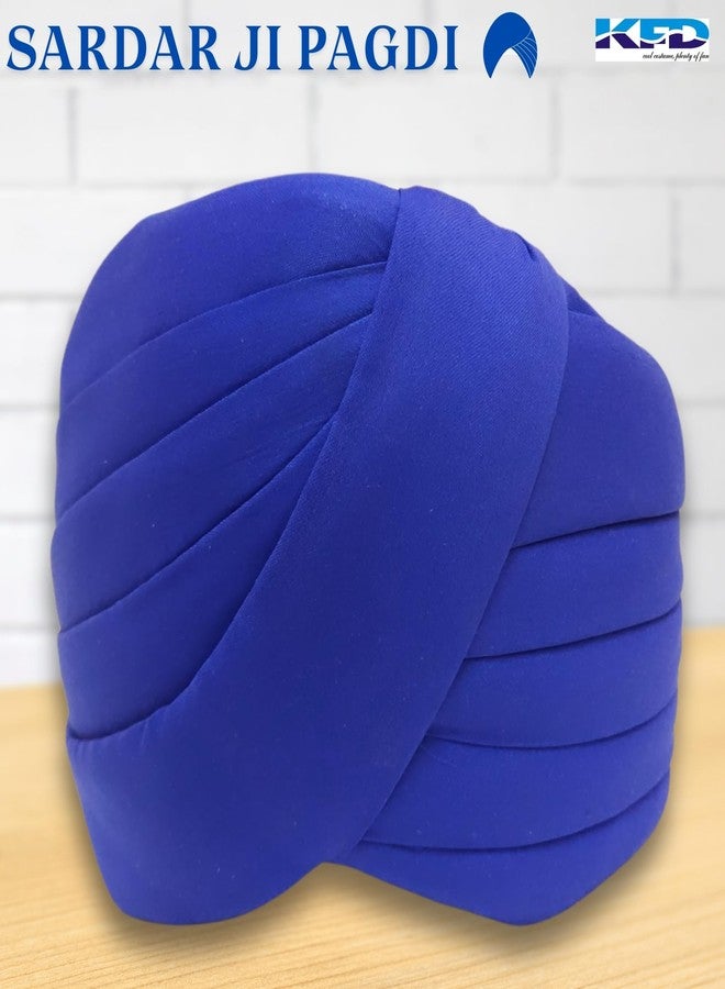 كاكو فانسي دريسيس عمامة سردار جي للأطفال من كاكو فانسي دريسز، غطاء رأس سيخي تقليدي للأزياء التنكرية والمناسبات الثقافية ولعب الأدوار - لون البشرة، مجاني، للجنسين - Image 2